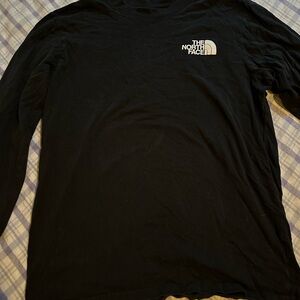 The North Face black long sleeve shirt